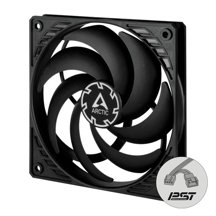Arctic P12 Slim Pwm Pst 120Mm Fan - Single Fan