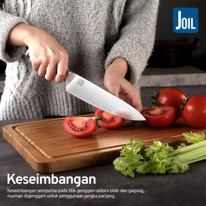 Joil Pisau Dapur Chef Knife Stainless Steel Tajam - N1 Kitchenware