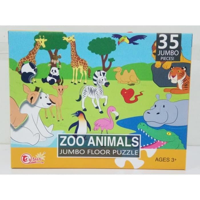 MAINAN PUZZLE ZOO ANIMALS HWA1369816