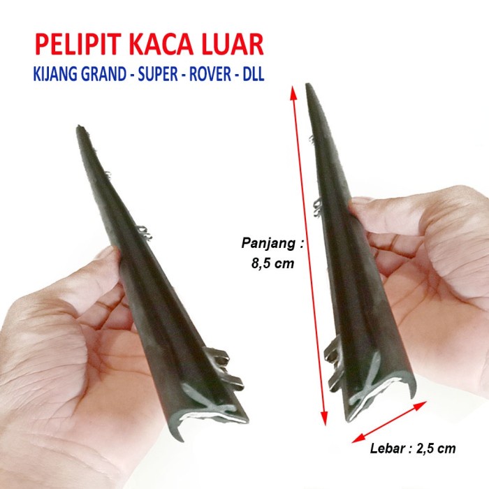 [TopSeller] 1 set Pelipit Kaca Luar Kijang Grand Super Rover KF dll Karet