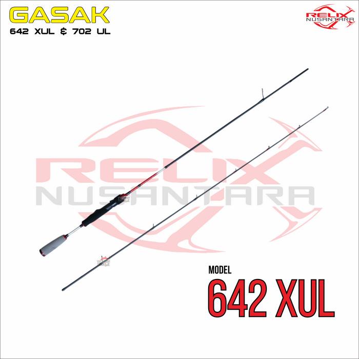 (Free Ongkir) JORAN PANCING RELIX NUSANTARA GASAK 642 702 JORAN PANCING ULTRALIGHT CASTING Terlaris