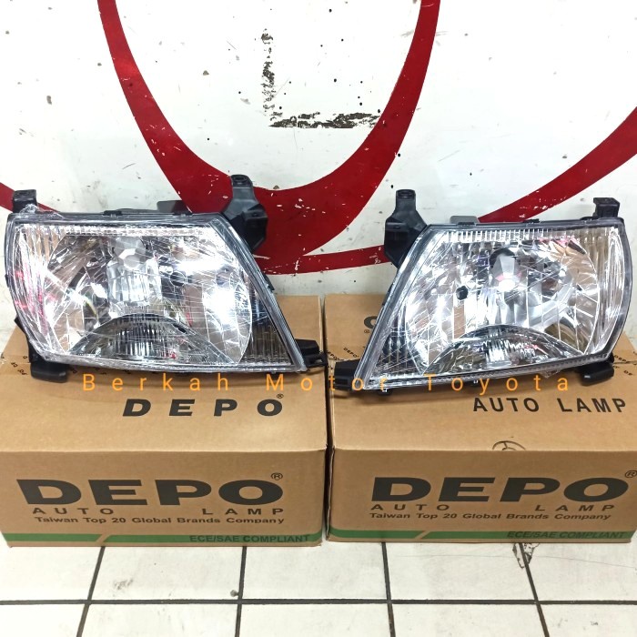 Head Lamp Lampu Depan Kijang Kapsul 2003 2004 (Depo)