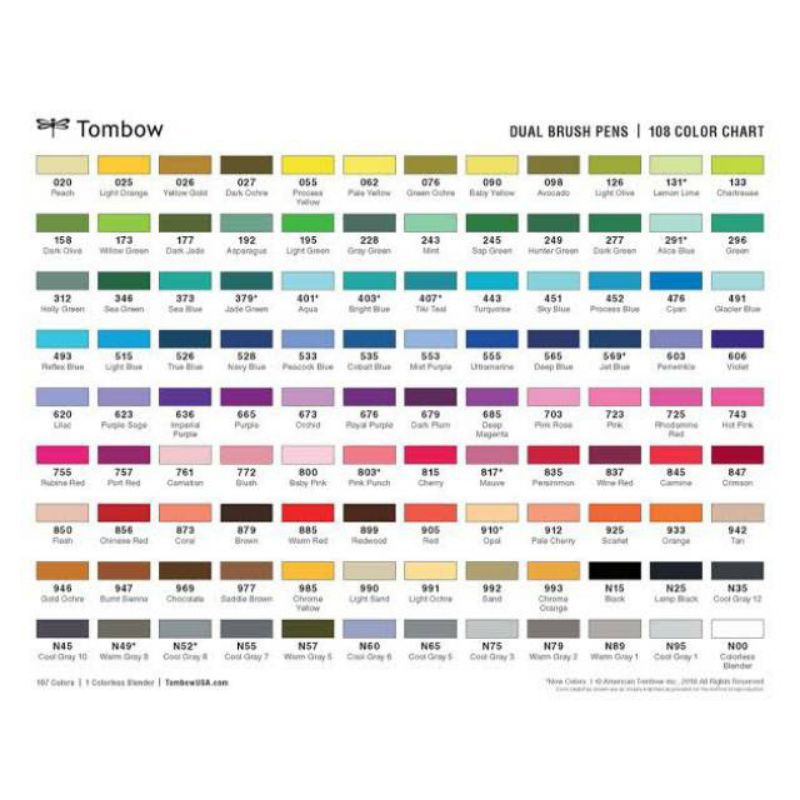 

Beli 1 Abt Gratis 1 Abt Pro Tombow Abt Dual Tip Color Brush Pen