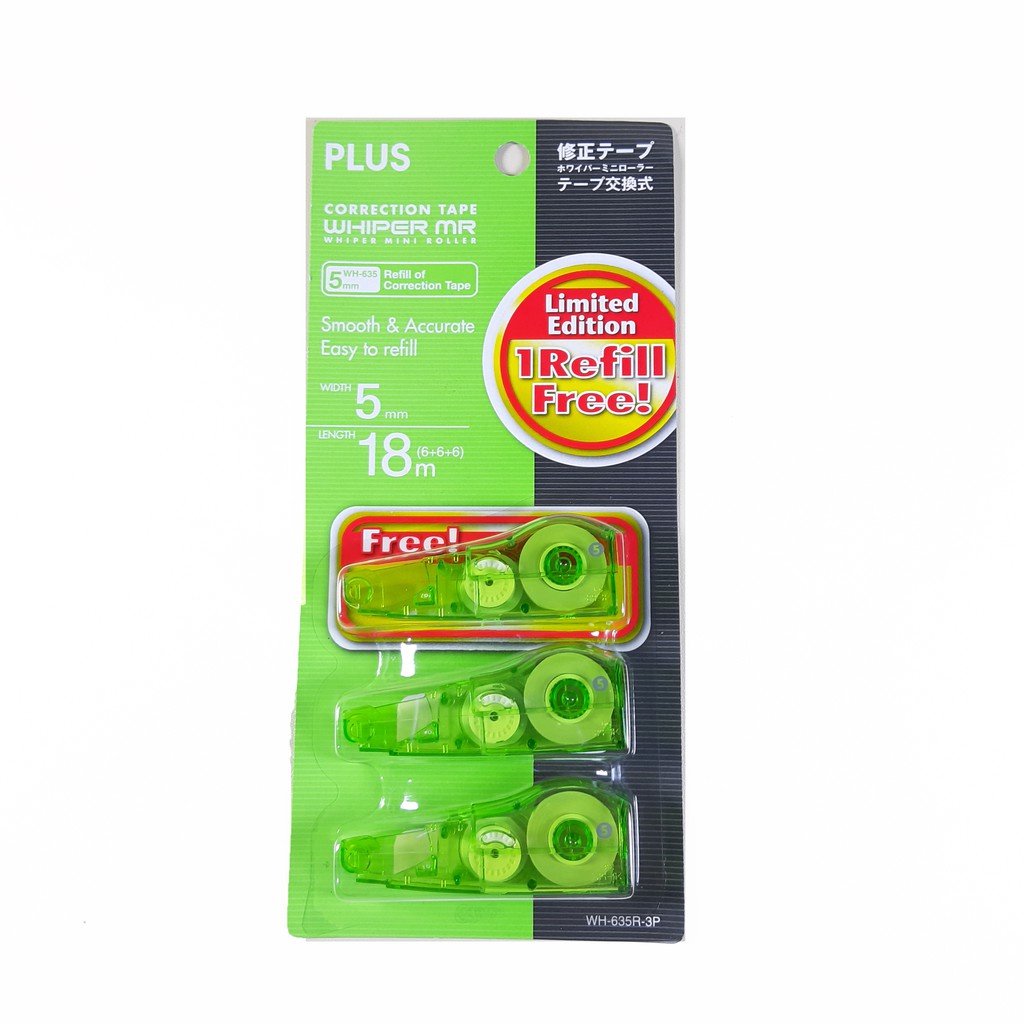 

Refill Tipex Plus Wh-635 Isi 3