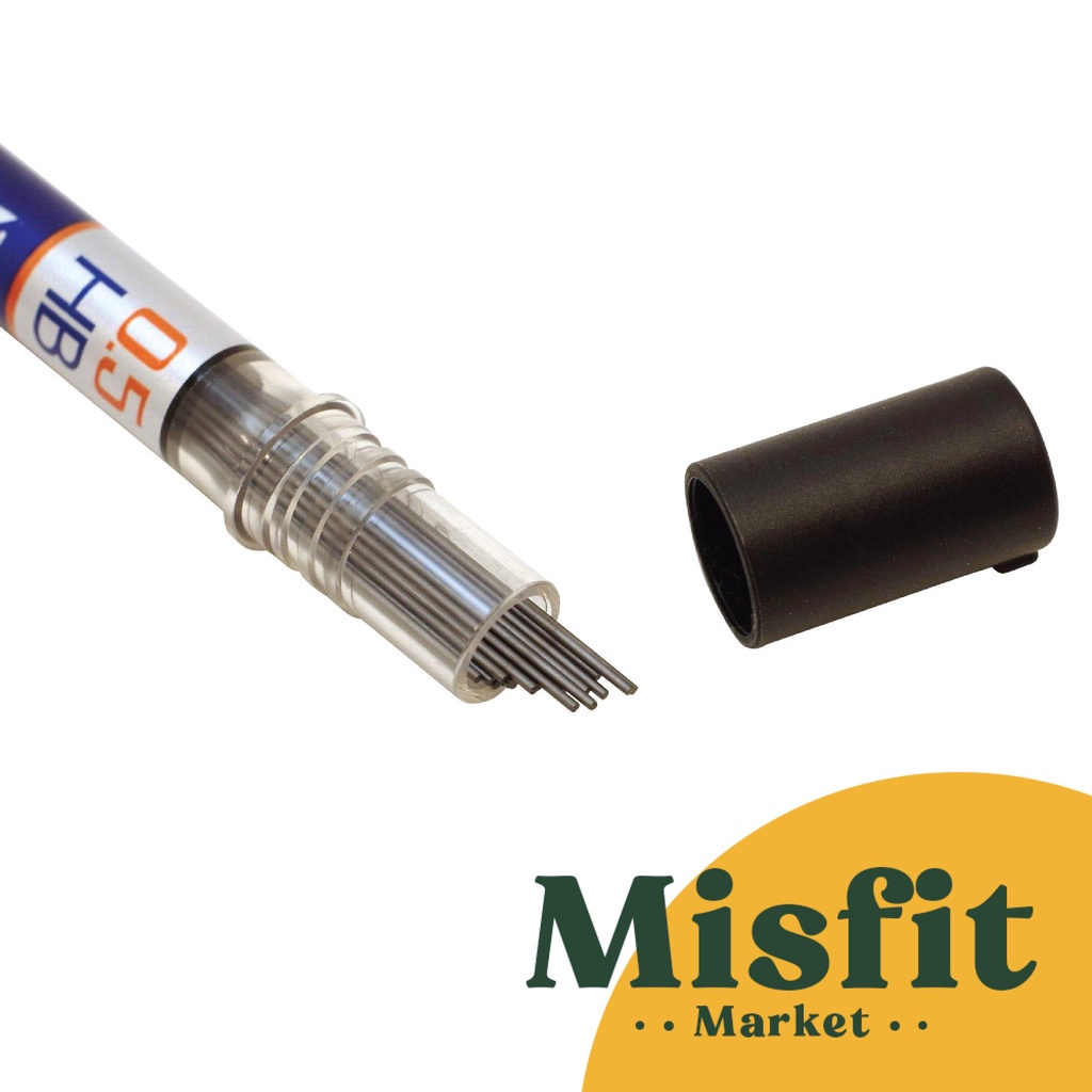 

Zebra Delguard Mechanical Pencil Lead Refill 0.5 Mm Isi 40 Pc