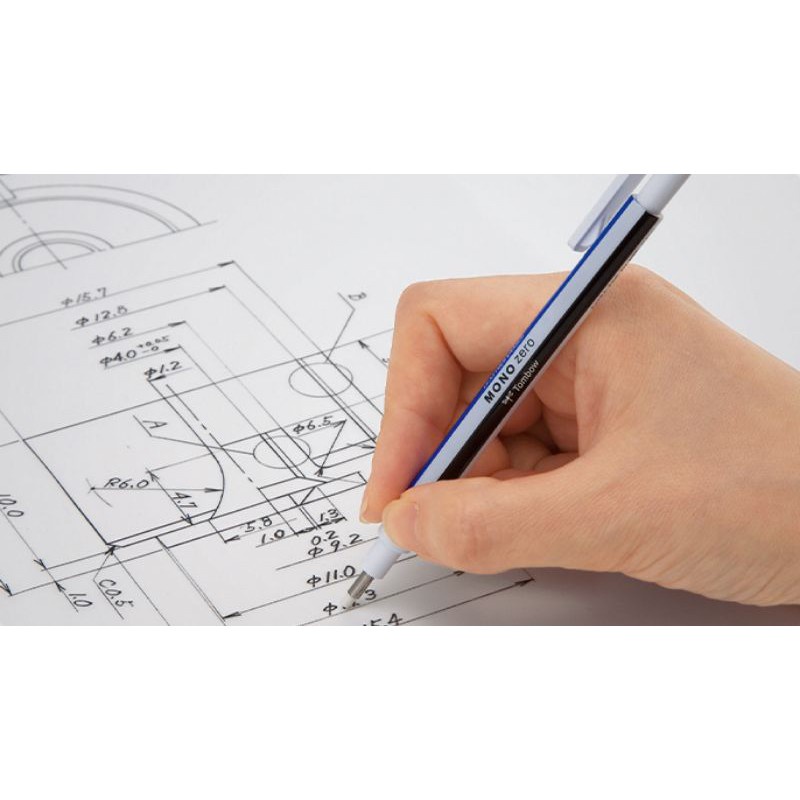 

Tombow Mono Zero Eraser 2.3.Mm Bulat & 2.5 Mm Kotak