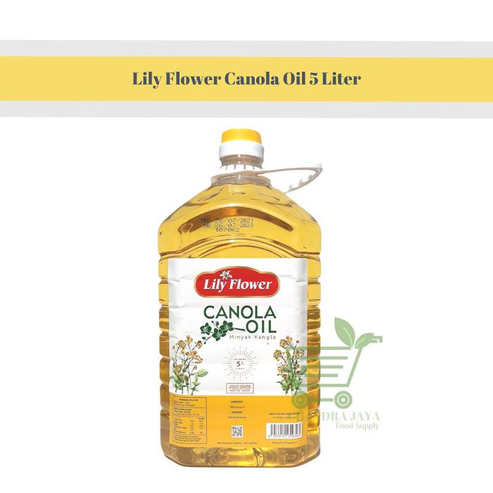 

Lily Flower Canola Oil 5 Liter.