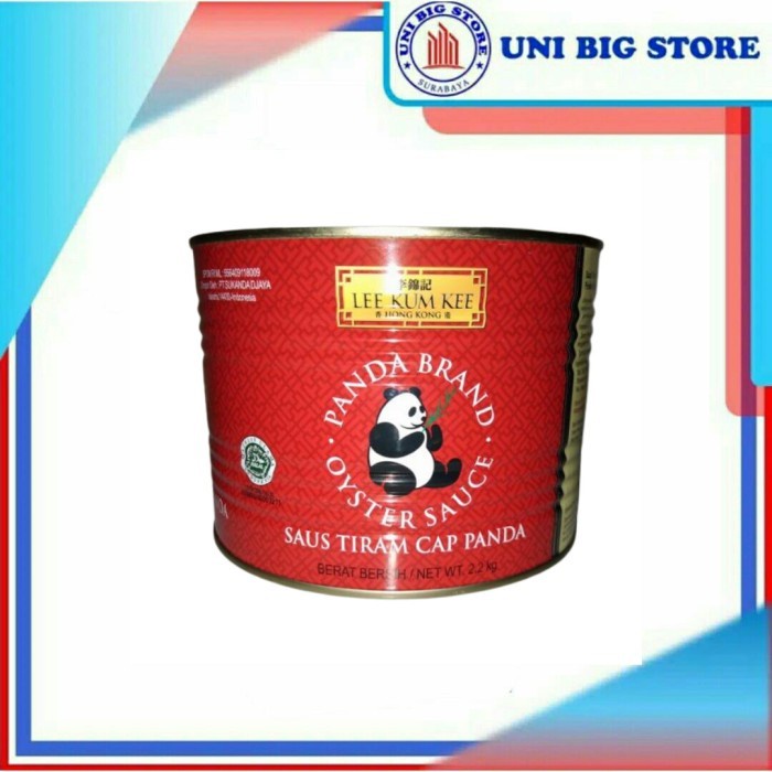 

Lee Kum Kee LKK Saos Panda Oyster Sauce 2 Kg Saus Tiram 2.2 Kg Kaleng