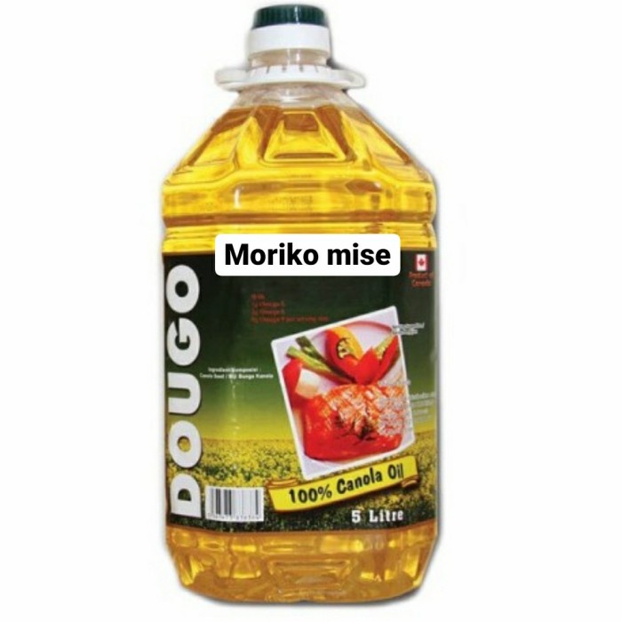 

dougo canola oil 5 liter minyak goreng / minyak dougo 100% pure canola