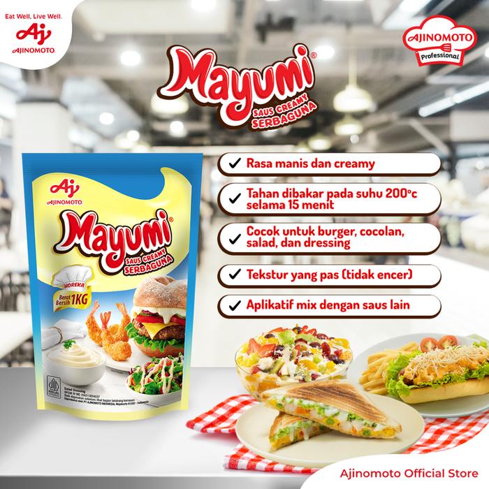 

MAYUMI Mayonaise Saus Mayo Orinal 1 Kg