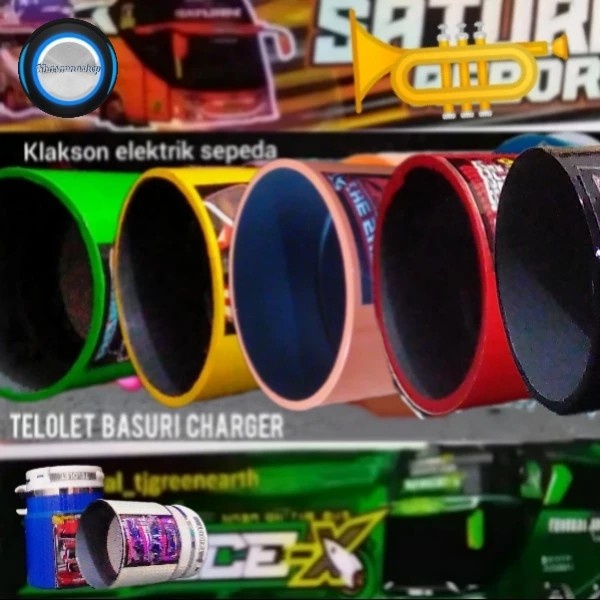 (Expert) KLAKSON Telolet Basuri 30 nada Elektrik Sepeda