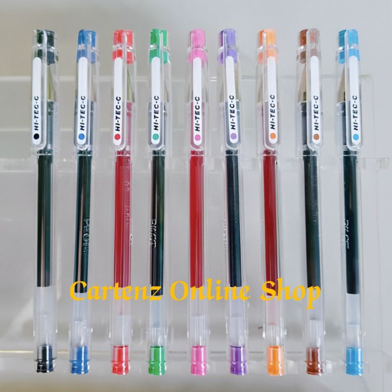 

[1Pcs] Pen Pulpen HiTec-C PILOT 0.25/0.3/0.4/0.5mm Warna Warni ORIGINAL ASLI