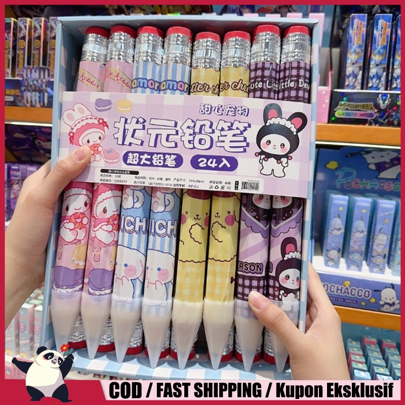 

Pensil Jumbo Kreatif Pensil Besar Baru Kartun Lucu Pensil / Hadiah untuk sekolah anak-anak