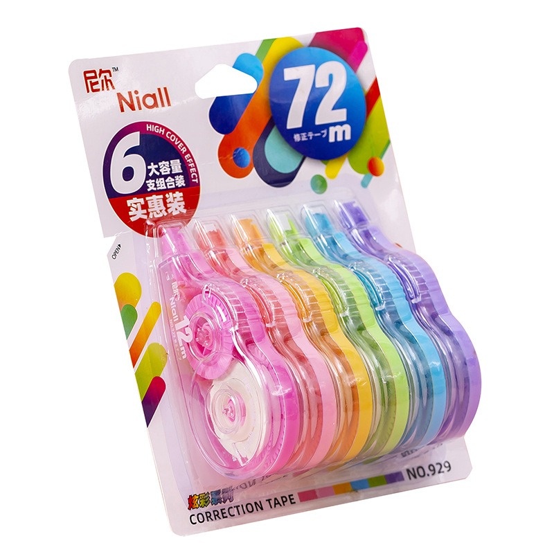 

IDgrosir 6pcs Tipex Tip X Pita Koreksi Pena Correction Tape IDG-ST0453