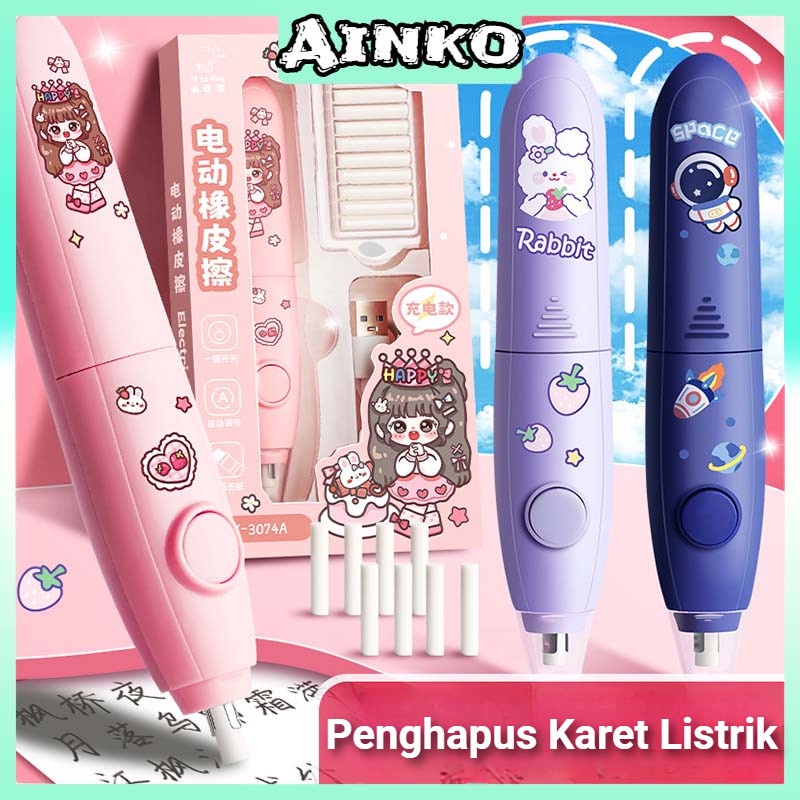 

Penghapus Pensil Otomatis / Eraser Penghapus Pensil Elektrik