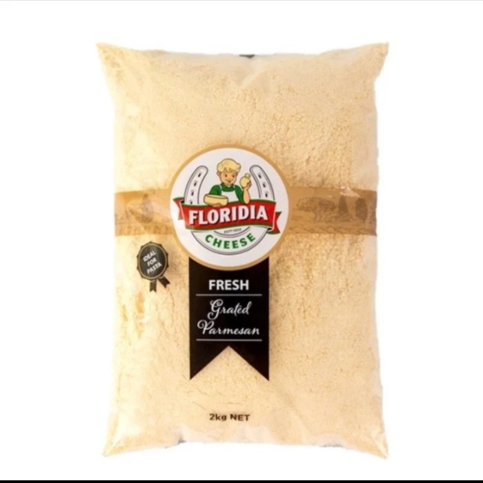 

Terlaris Floridia Keju Parmesan Bubuk Grated I Floridia Keju Parmesan Cheese1Kg Ready