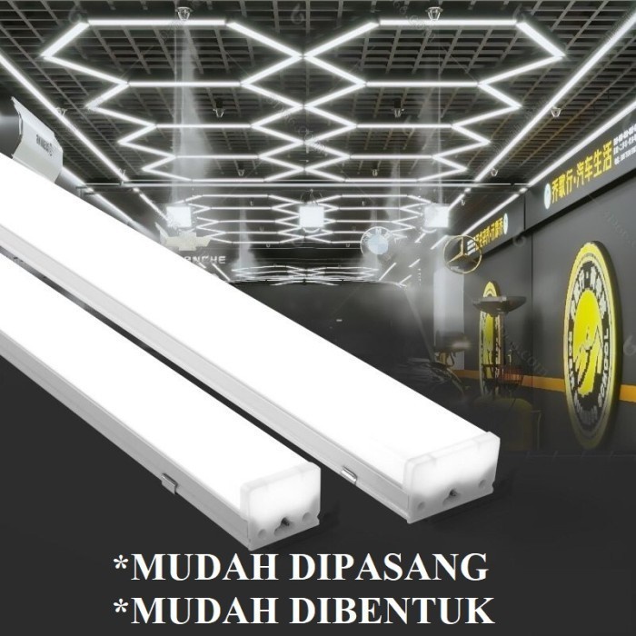 Lampu LED Kap TL Waterproof 20w 40w120cm IP65 Outdoor lampu t8 120cm