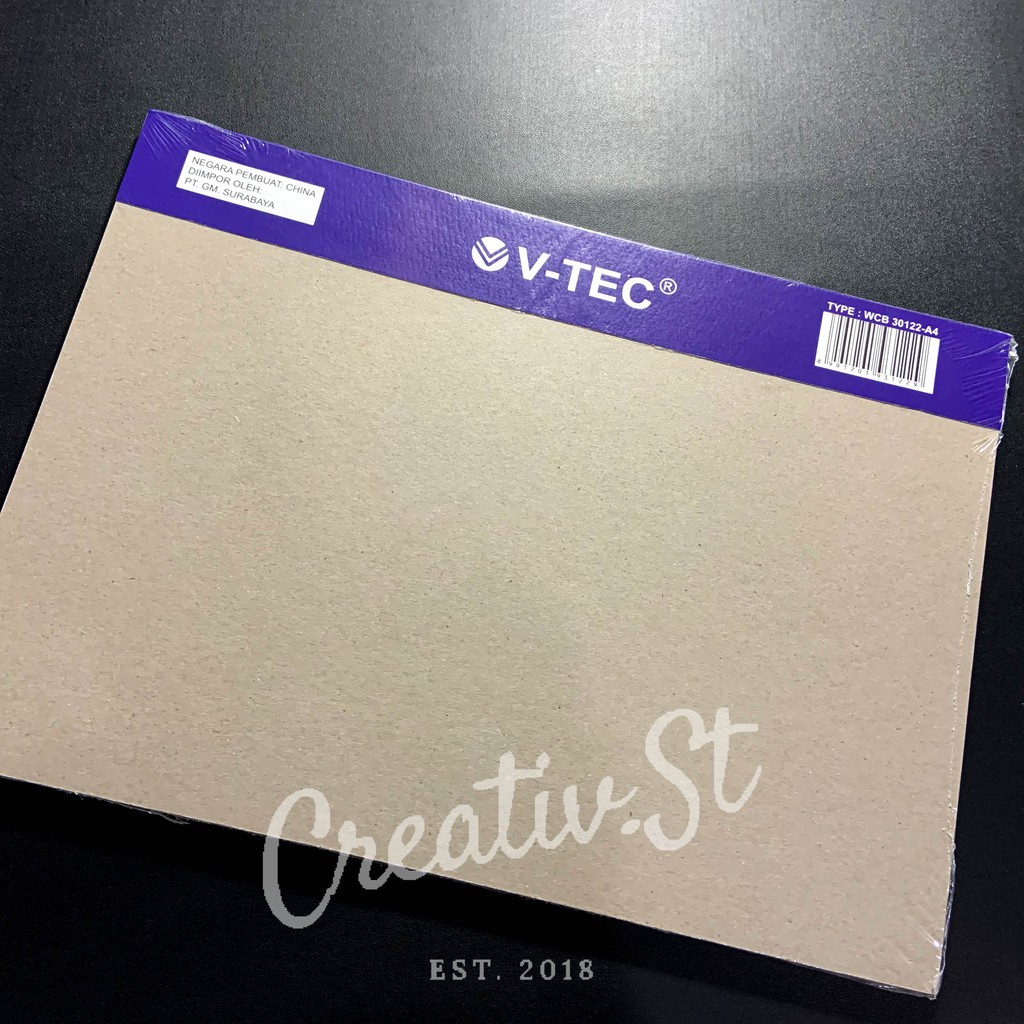 

IK! V-TEC Vtec Watercolor Book Pad A4 300 Gsm Cold Press 21 Cm X 30 Cm Buku Sketsa Cat Air