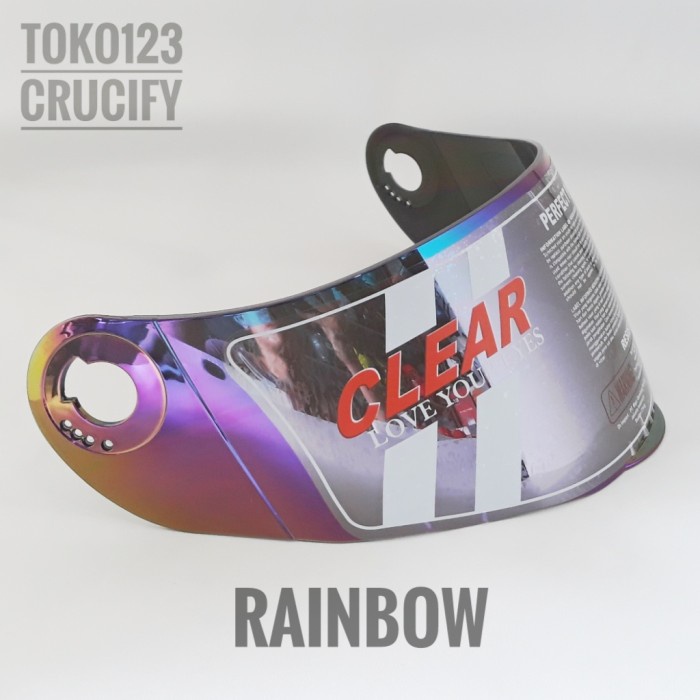 Rha - Kaca Helm Kyt Rocket Kyt Troy Visor Helm Kyt X Rocket