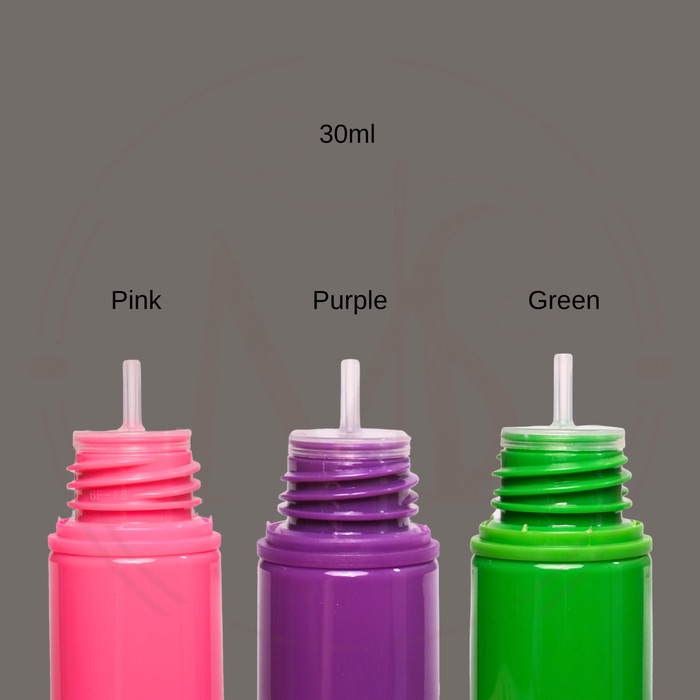 (Expert) Botol Liquid Vape 30ml / Botol Chubby Flat Cap V4