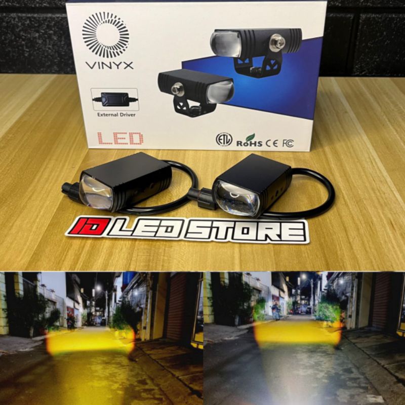 LAMPU TEMBAK VINYX GR1 D2 SLIM 2 WARNA 20 WATT ORIGINAL VINYX