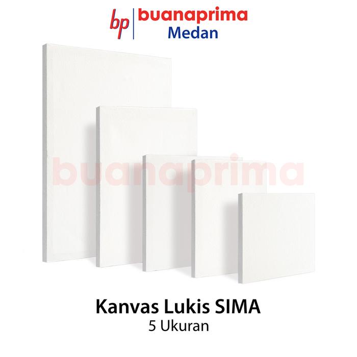 

KANVAS LUKIS SIMA Siap Pakai 20 x 25 30 40 50 60 Putih