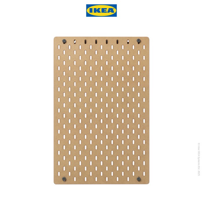 

IKEA SKDIS Papan Berlubang Pegboard 36x56 cm