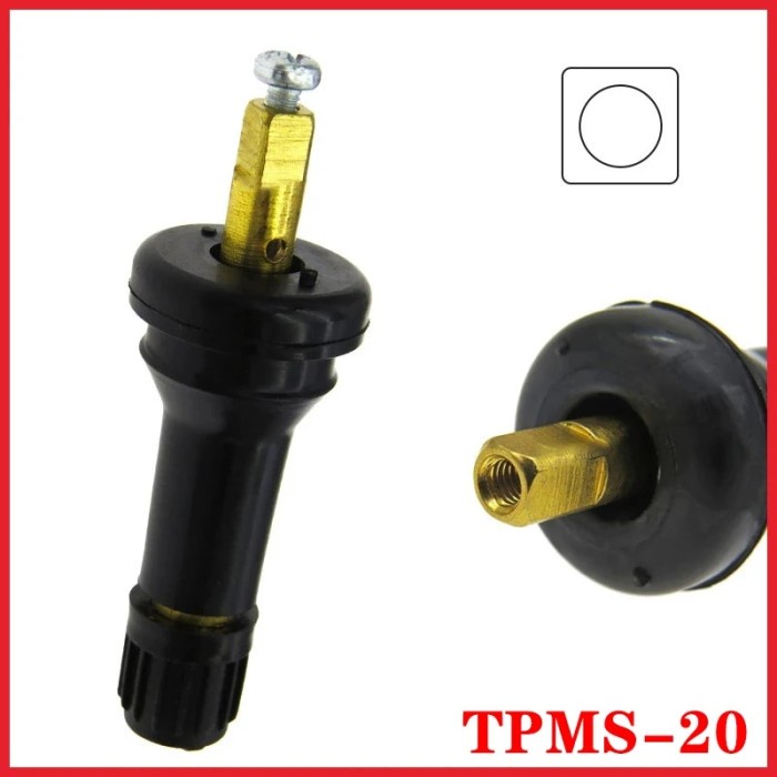 TPMS-20 Tire Valve For Nissan Lotto Kia Chevrolet RAM Jeep Aluminum