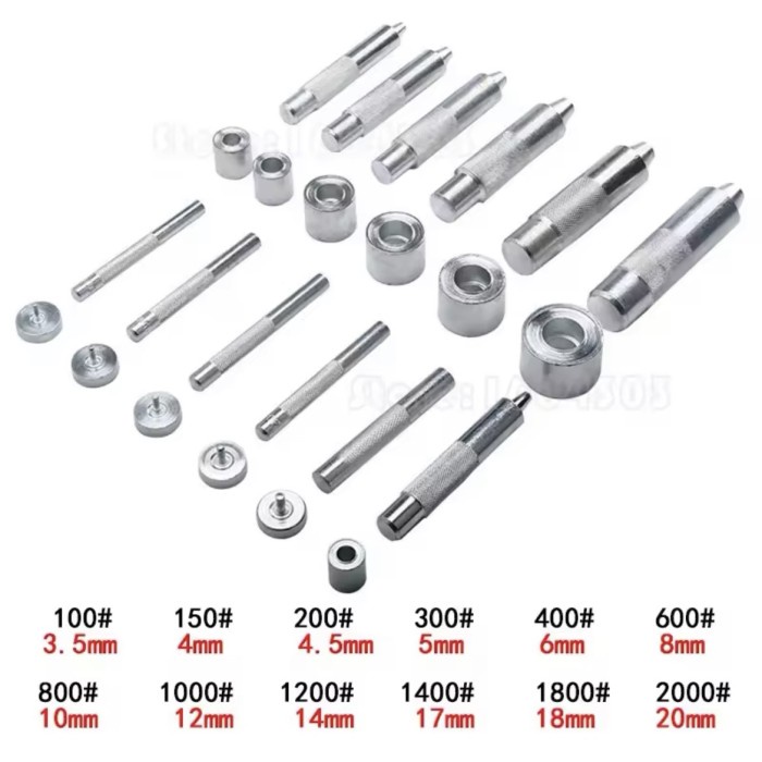 

Alat Pasang Mata Ayam Eyelet Grommet Punch