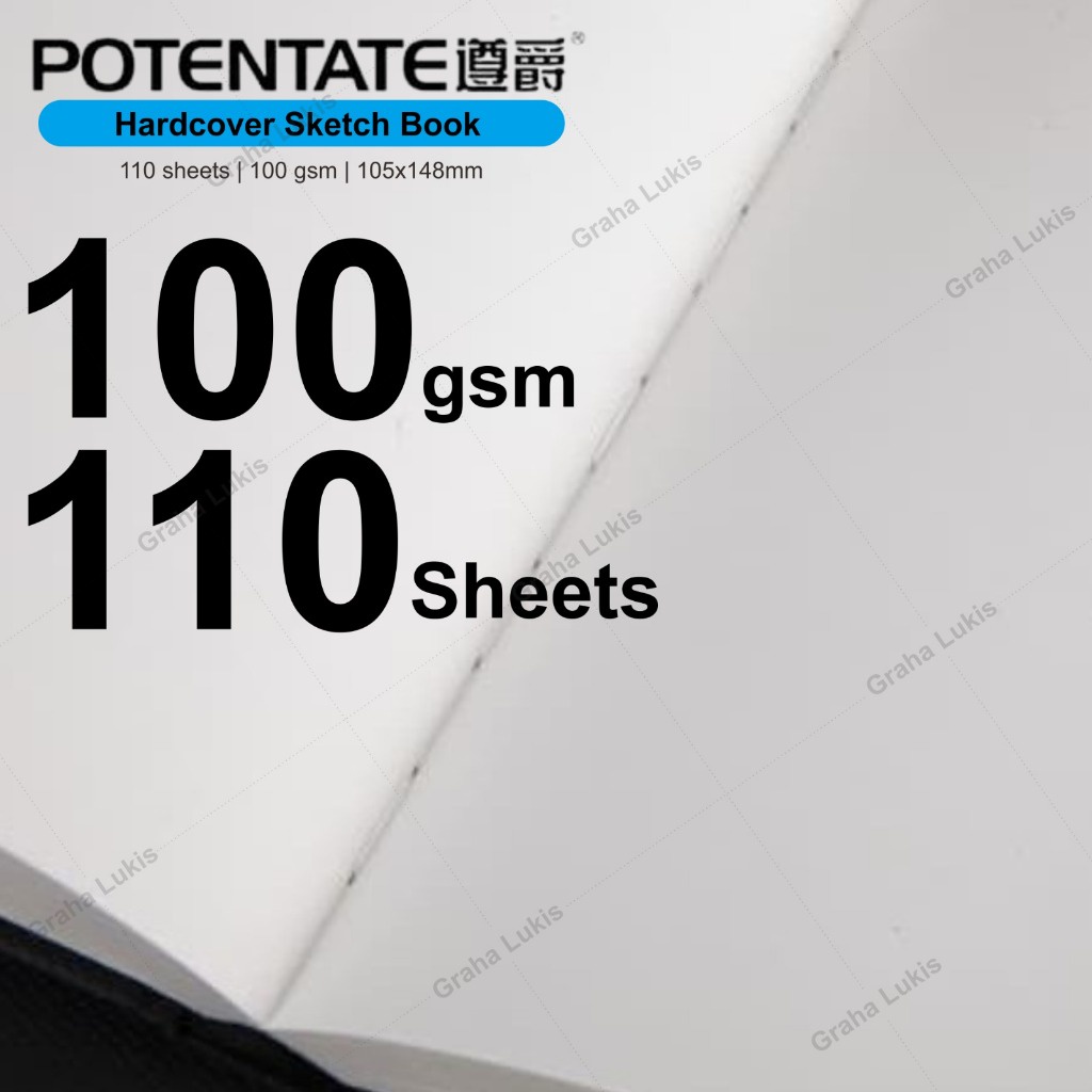 

IK! Potentate Hardcover Sketch Book A4 (110 sheets - 100gsm)
