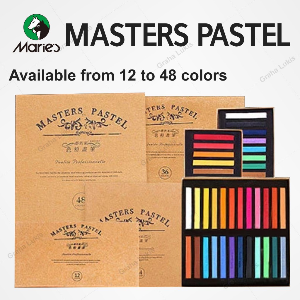 

IK! Maries Masters Soft Pastel 12 Warna