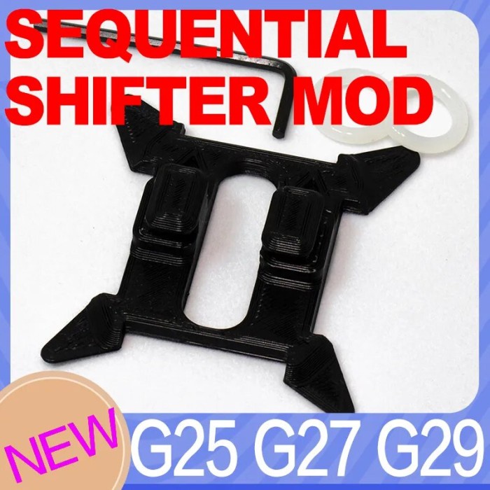 PODTIG For logitech G27 logitech G29 G923 SEQUENTIAL SHIFTER MOD