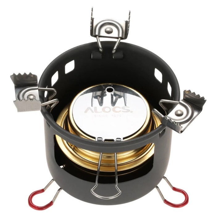 ALOCS Outdoor Camping Stove Ultra-light Safe Spirit Alcohol Stove