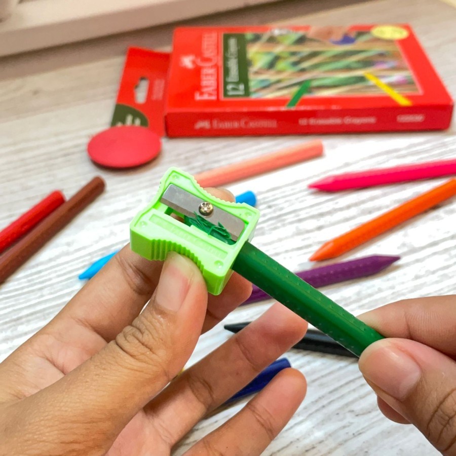 

IK! Erasable Crayon 12 Warna / 24 Warna Faber Castell ( Crayon Bisa Dihapus )