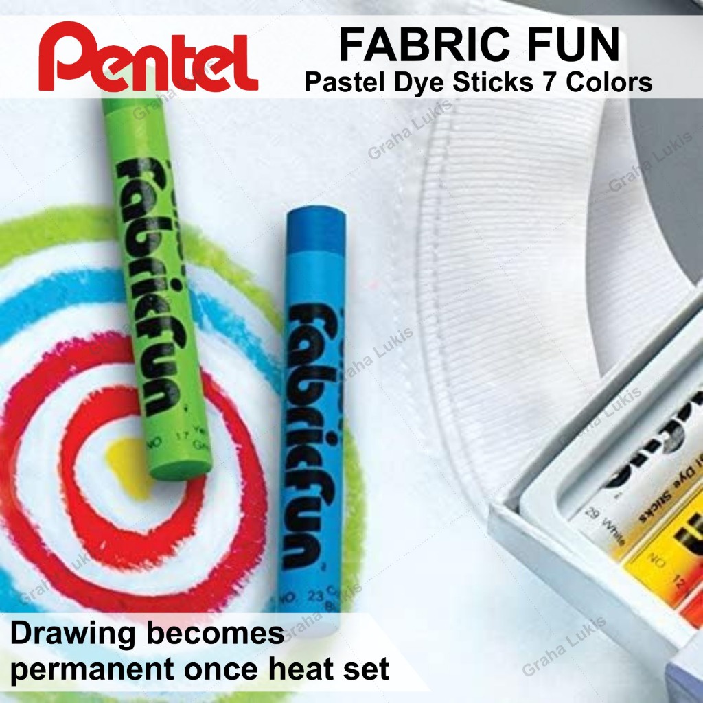 

IK! Pentel Fabric Fun 7 Colors