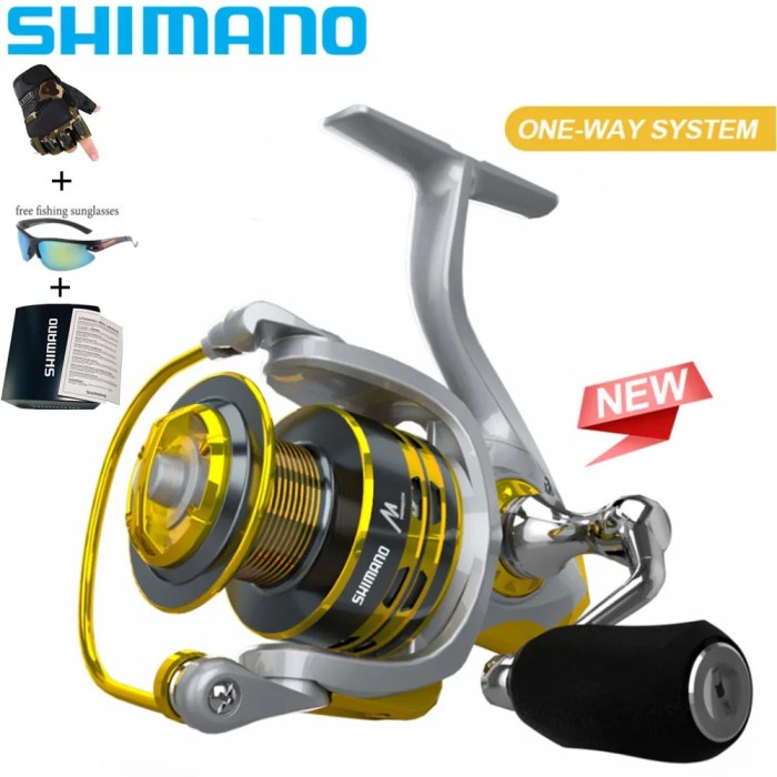 SHIMANO Fishing Spinning Reel Metal Spool Carp Fishing Reel