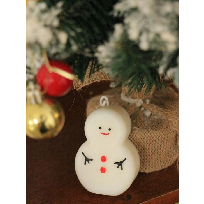Snowman Silicone Mold Candle Mold DIY Soap Mold Handmade Christmas