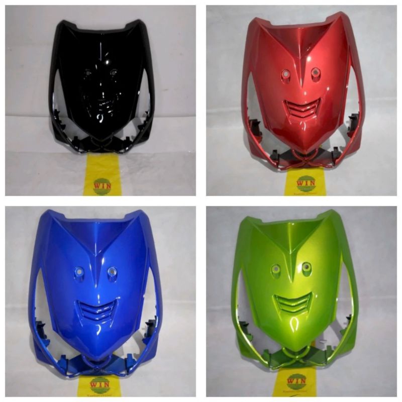 tameng depan beat karbu/panel depan dudukan plat beat karbu/win