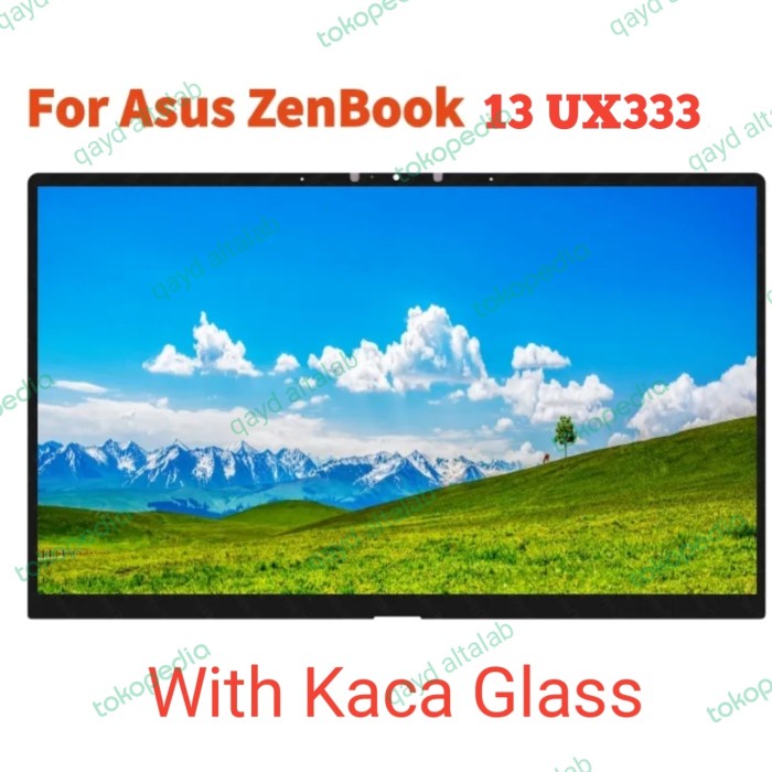 LCD LED ASUS ZENBOOK 13 UX333 UX333F UX333FA UX333FN UX333 WITH GLASS
