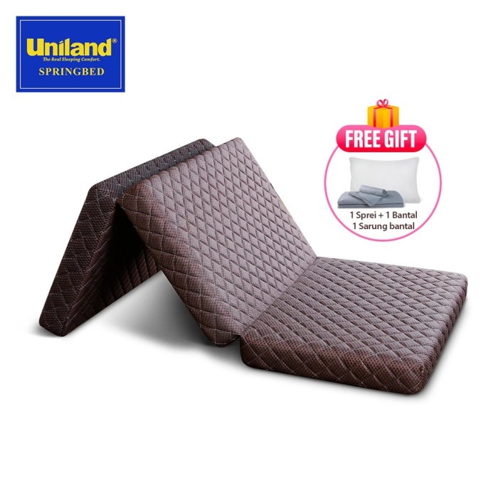 Uniland Somni Kasur Lipat Tiga 90x180 - Busa/Gulung/Lantai/piknik