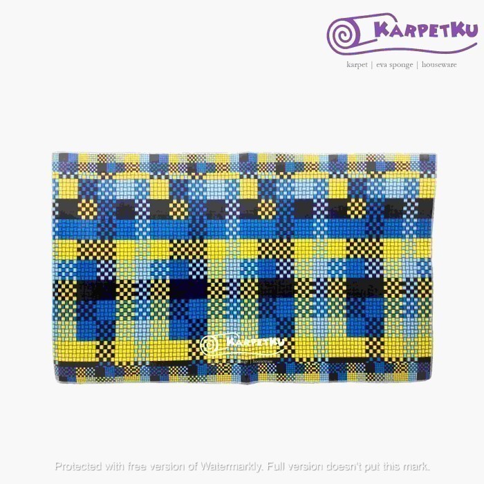 [GARFIELD MAT] Karpet / Tikar Lantai Plastik Spon Eva - ANYAMAN BATIK