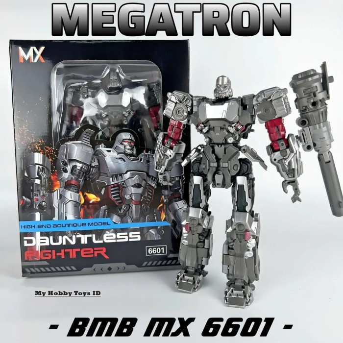 SALE ACTION FIGURE ROBOT TRANSSFORMERS MEGATRON TRANSFORMASI 3 MODE ROBOT MOBIL TANK PESAWAT OPTIMUS