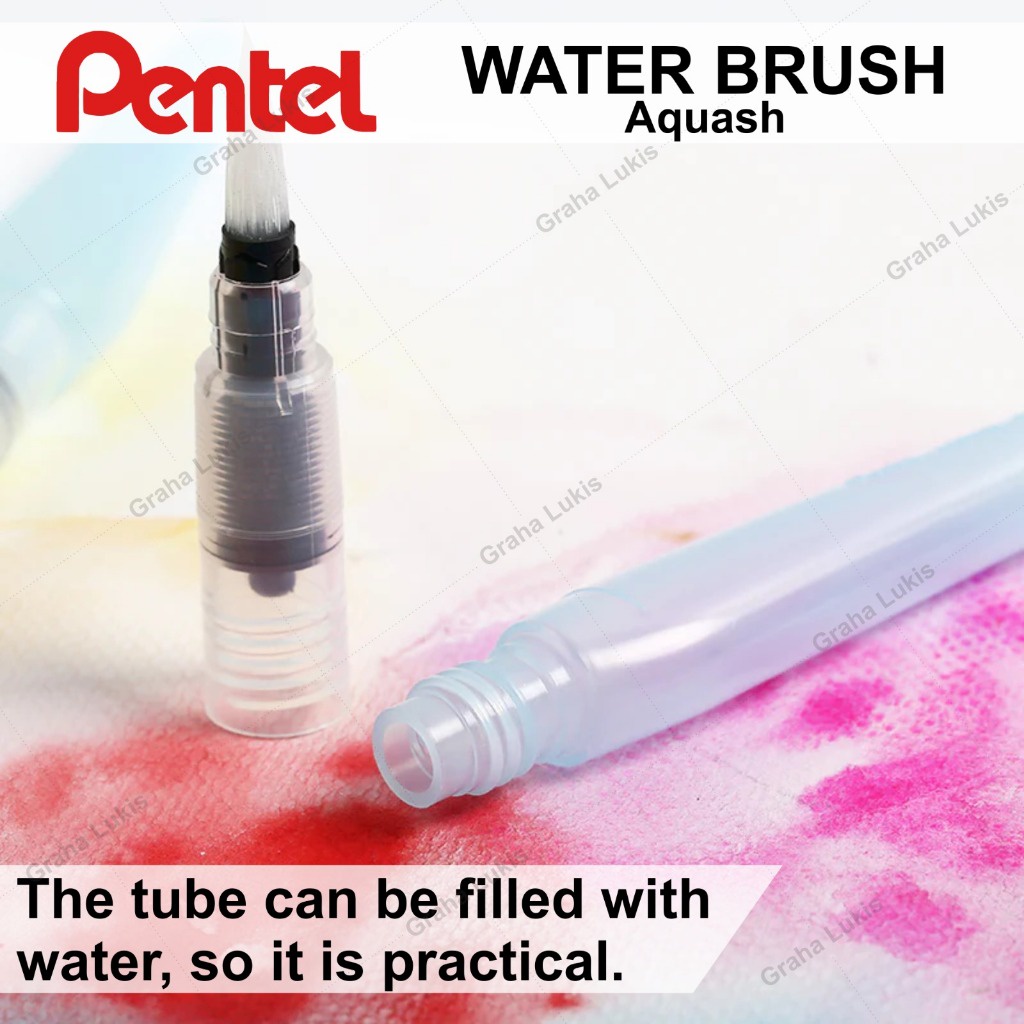 

IK! Pentel Aquash Water Brush - Medium Tip / Medium Flat