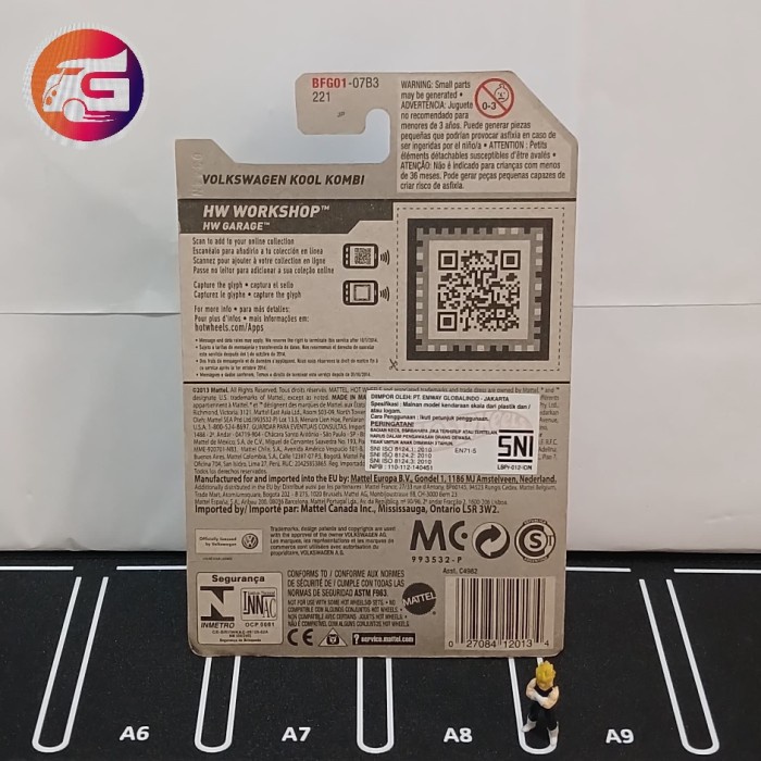 TERBARU HOT WHEELS KOOL KOMBI UNGU - HOTWHEELS READY