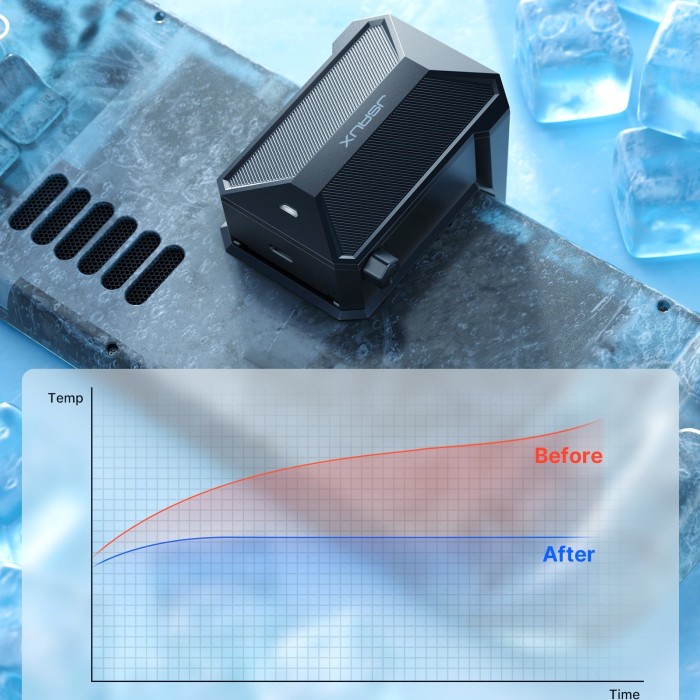 TERBARU JSAUX COOLING FAN FOR STEAM DECK READY