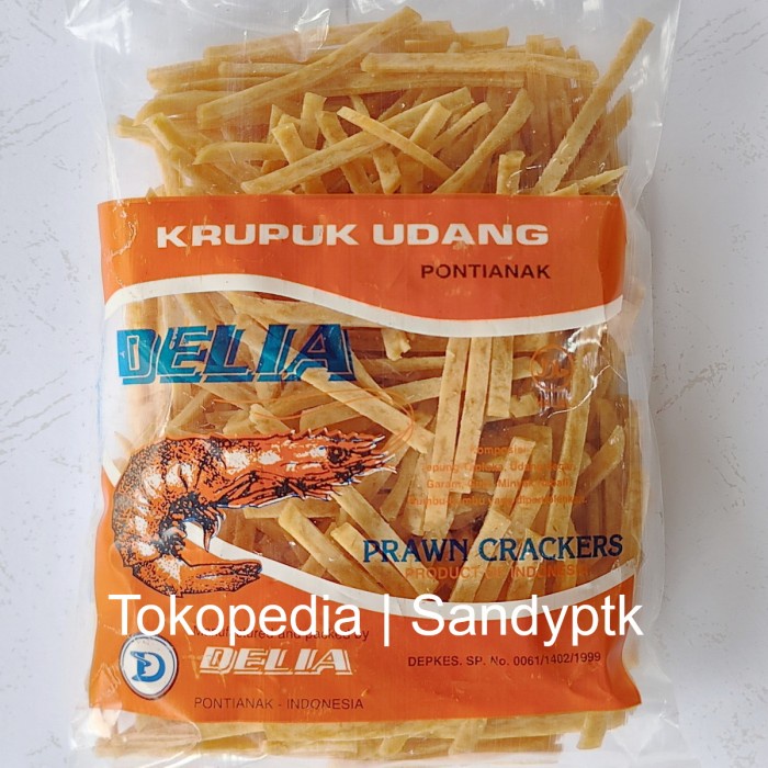 

Kerupuk Udang DELIA Stick Khas Pontianak
