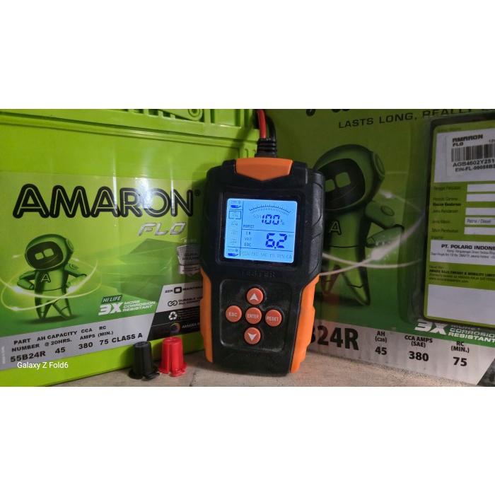 Aki Mobil Kering Amaron Hi Life Pro 55B24R 55B24L 55B24Ls 45 Ah Mf