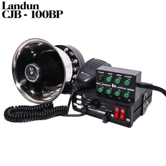 Sirine Landun Cjb110Bp / Sirine Polisi 110 Watt / Patwal