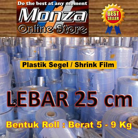 

New PLASTIK SEGEL 25CM x 25M ( Shrink Film )