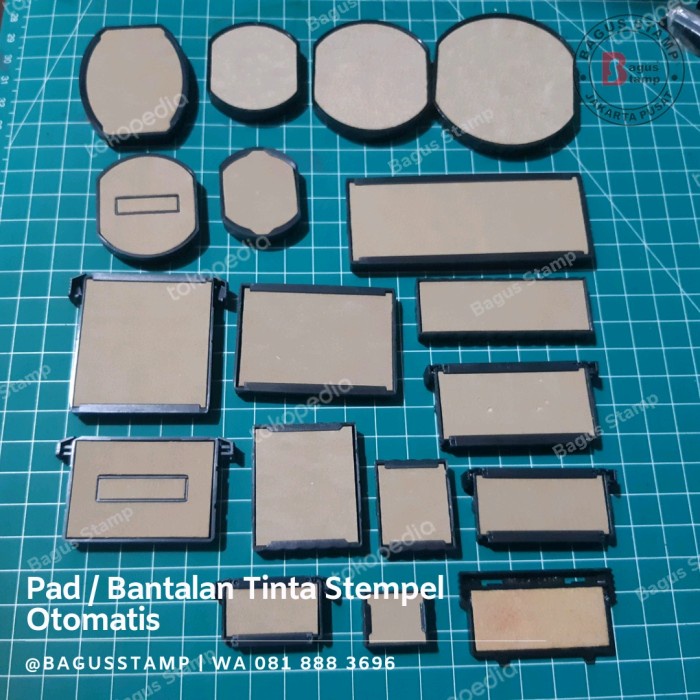 

New Stamp Pad Self ink Shiny Trodat / Bantalan Stempel Shiny Trodat